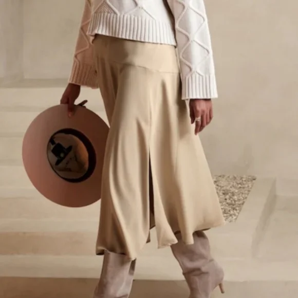 Banana Republic Skirts Maxi Slip Skirt Poshmark